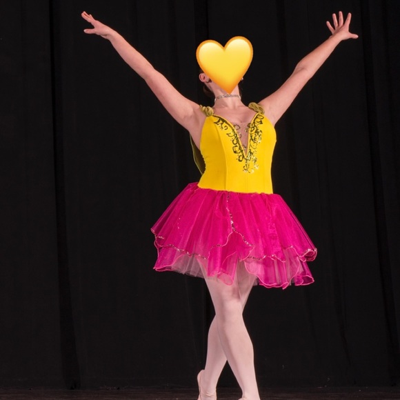 Dresses & Skirts - pink and yellow ballet costume